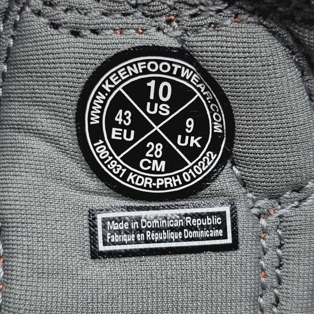 Keen Newport H2 Mens Size 10 Sandals Gray Water Shoes Hiking Slip On 1001931 - Picture 4 of 9